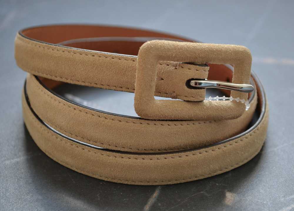 Product Details Ralph Lauren Beige Suede Belt - image 3