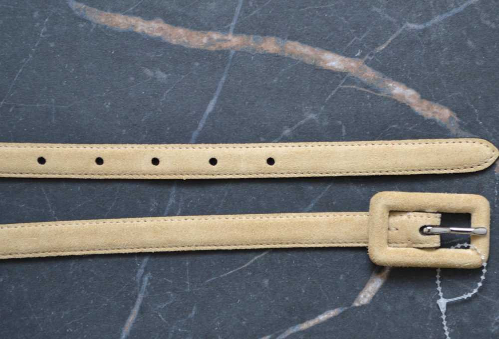 Product Details Ralph Lauren Beige Suede Belt - image 4