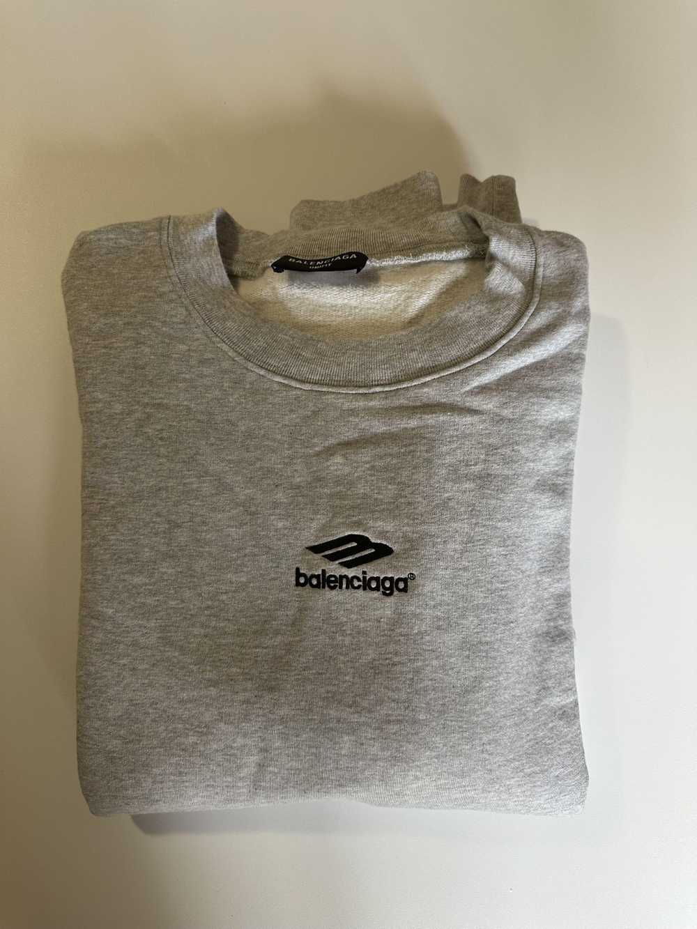 Product Details Balenciaga Grey Logo Sweatshirt - image 2