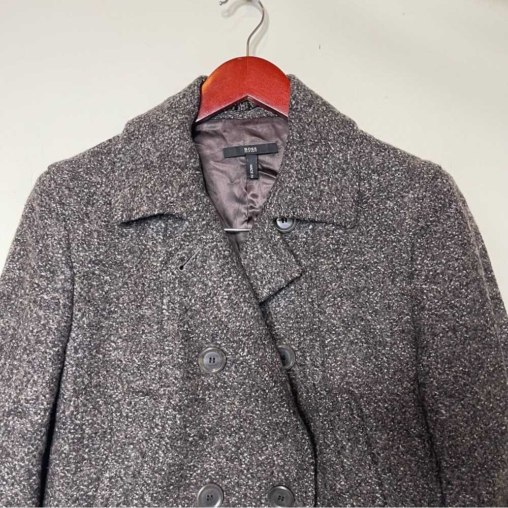 Hugo Boss Hugo Boss Brownish Wool coat size 6 - image 4