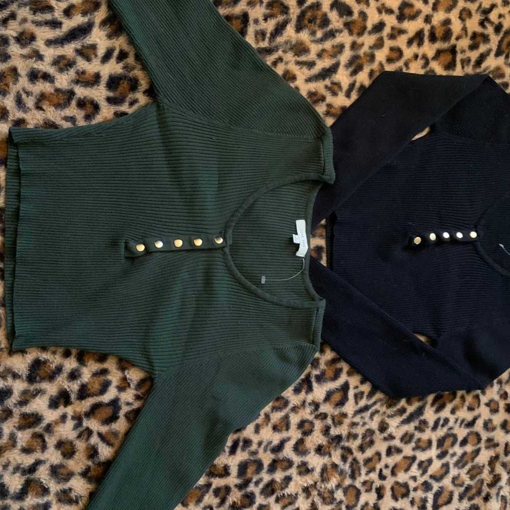 Y2k Button Up Ribbed Long Sleeve Bundle - image 3