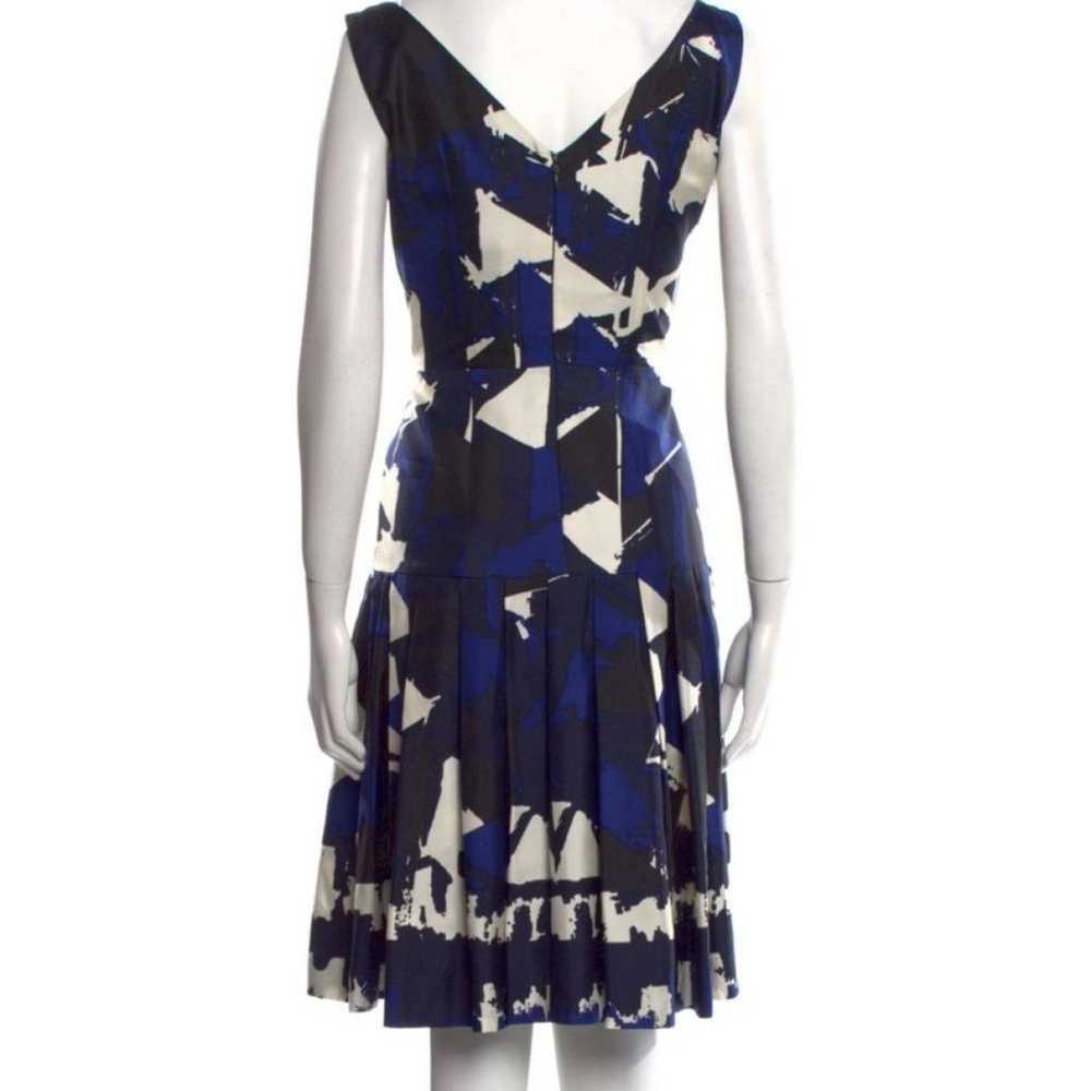 Oscar De La Renta Silk mid-length dress - image 2