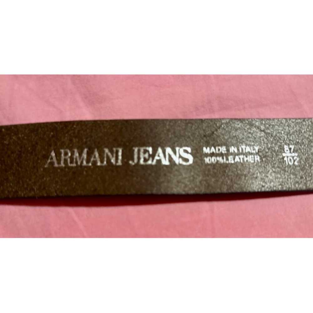 Armani Jeans Leather belt - image 3