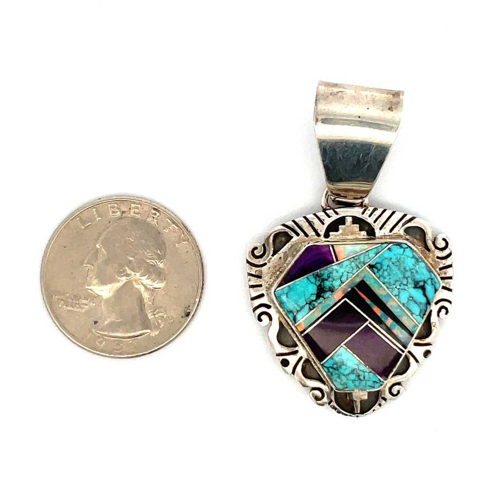 Sterling Silver Cecil Ashley Turquoise, Charoite,… - image 7