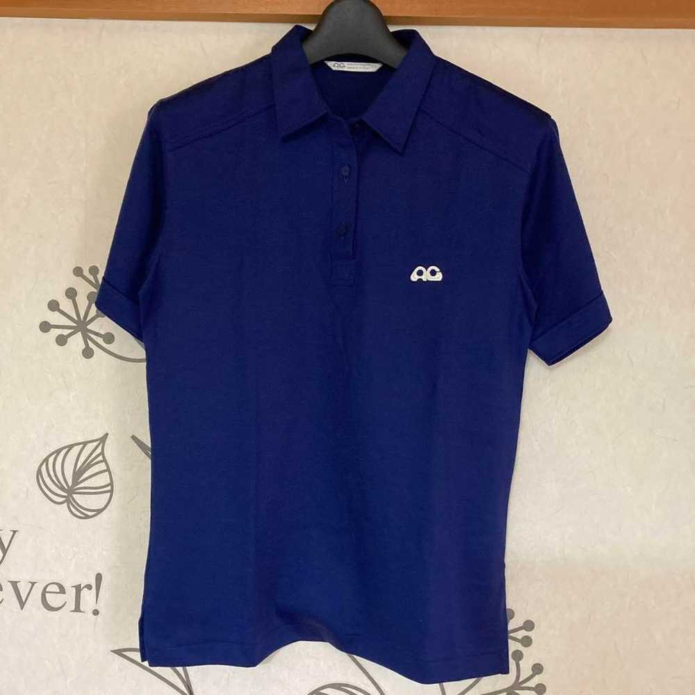 Creage Polo Shirt Navy One Point Logo - image 1