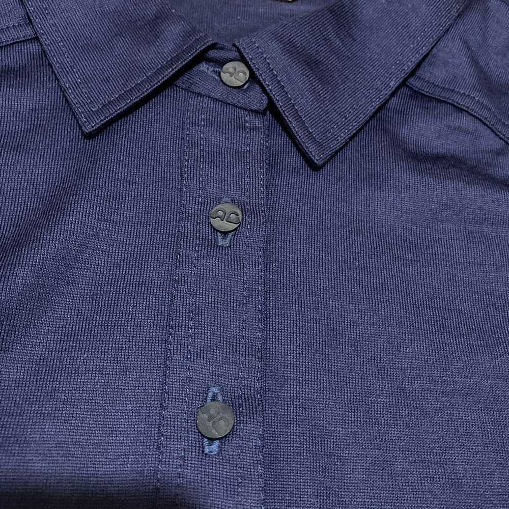 Creage Polo Shirt Navy One Point Logo - image 6