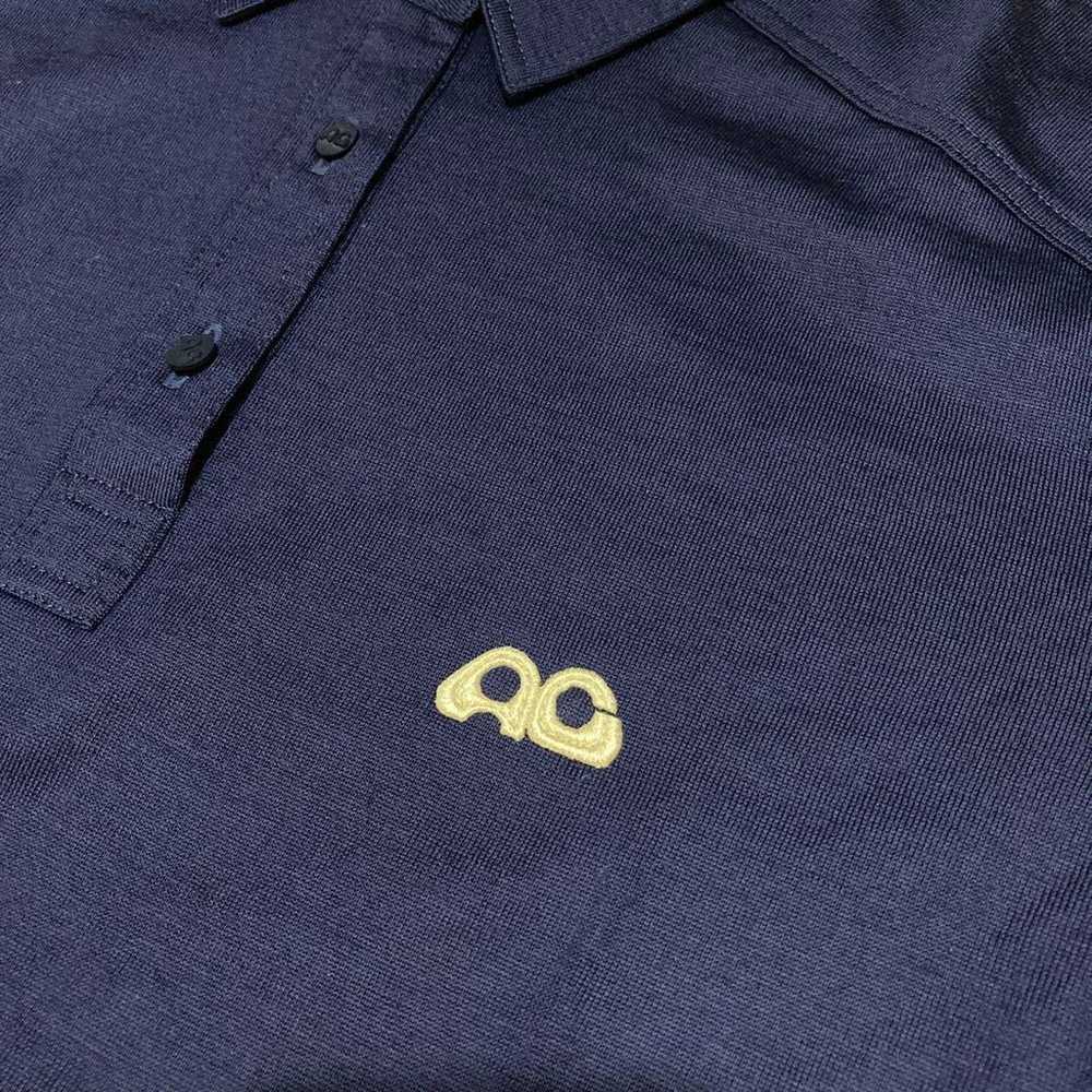 Creage Polo Shirt Navy One Point Logo - image 7