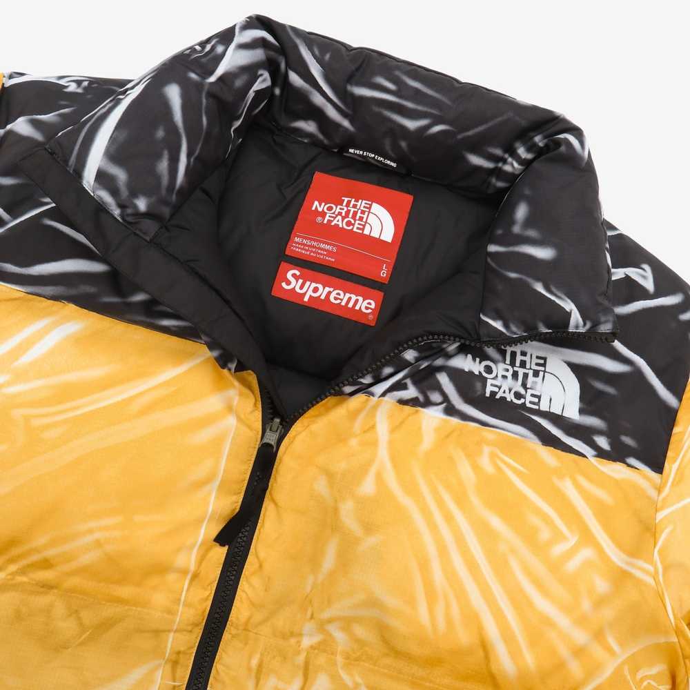 The North Face Supreme Printed Nuptse Trompe L'oe… - image 3