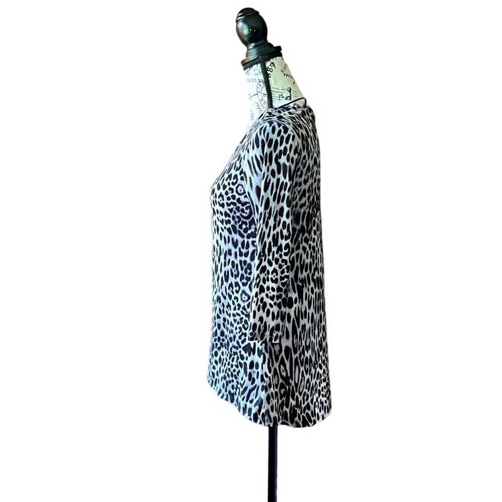 Cynthia Rowley womens leopard print multicolored … - image 3