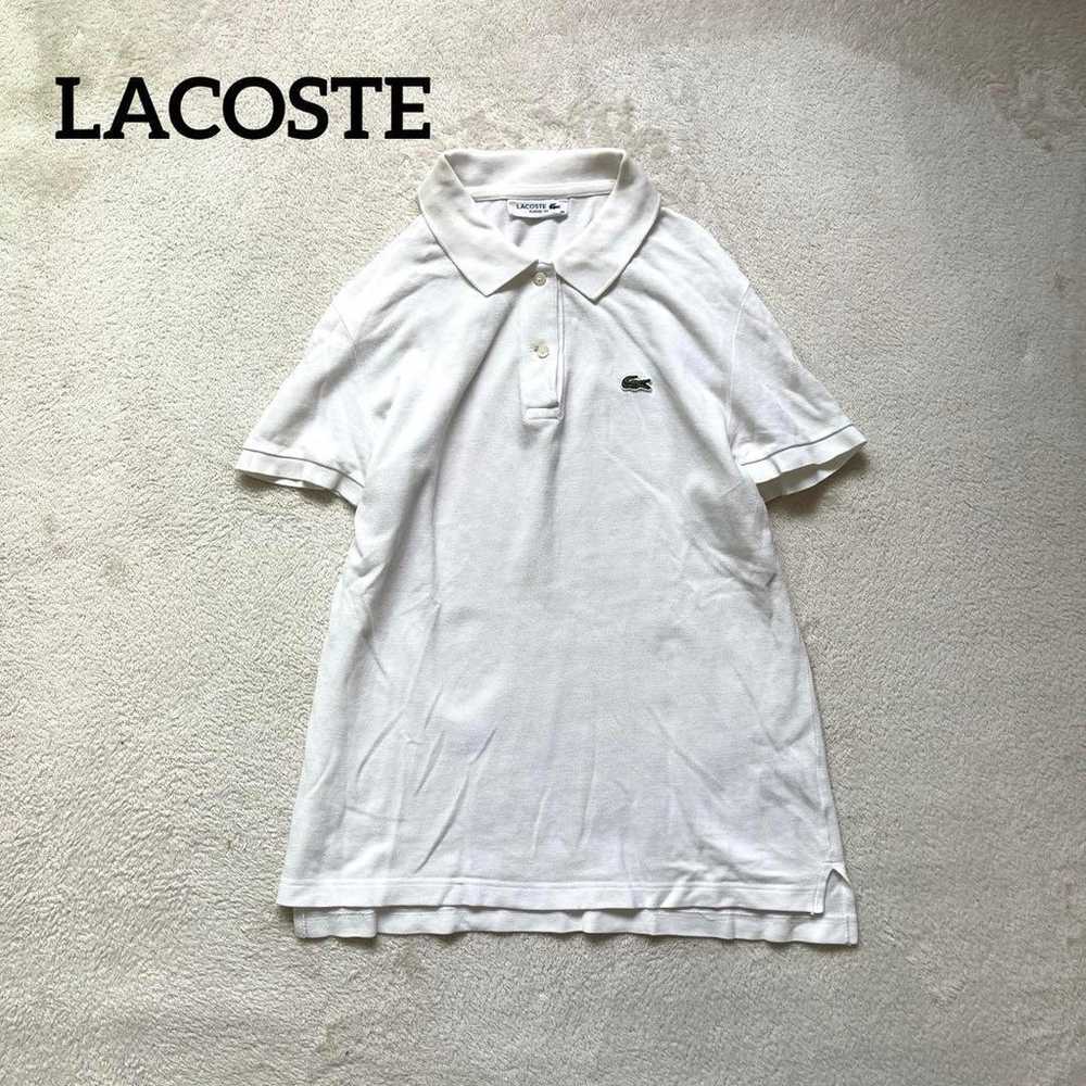 R Lacoste Polo Shirt (SS) Logo Simple Casual Smal… - image 1