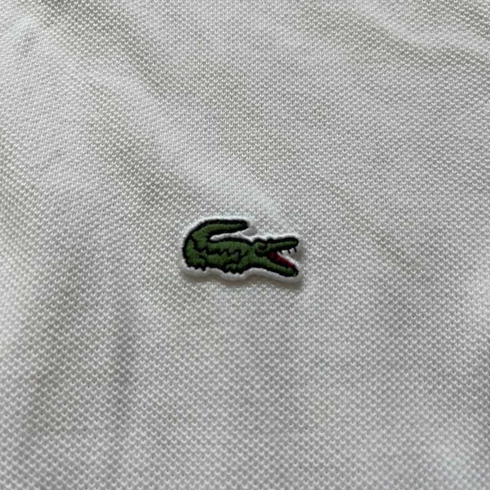 R Lacoste Polo Shirt (SS) Logo Simple Casual Smal… - image 5