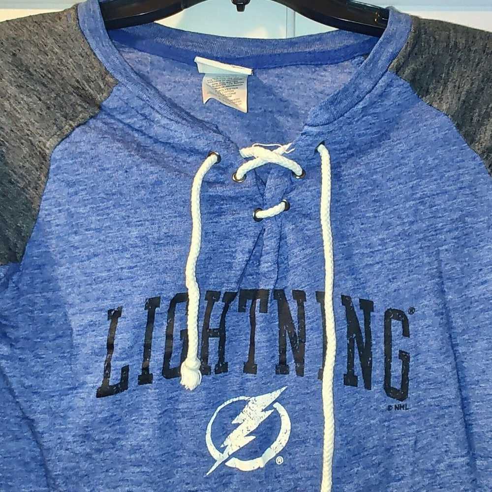 Tampa Bay Lightning NHL Hockey Jersey Sweatshirt … - image 9