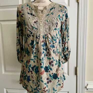 Vintage America blues v top