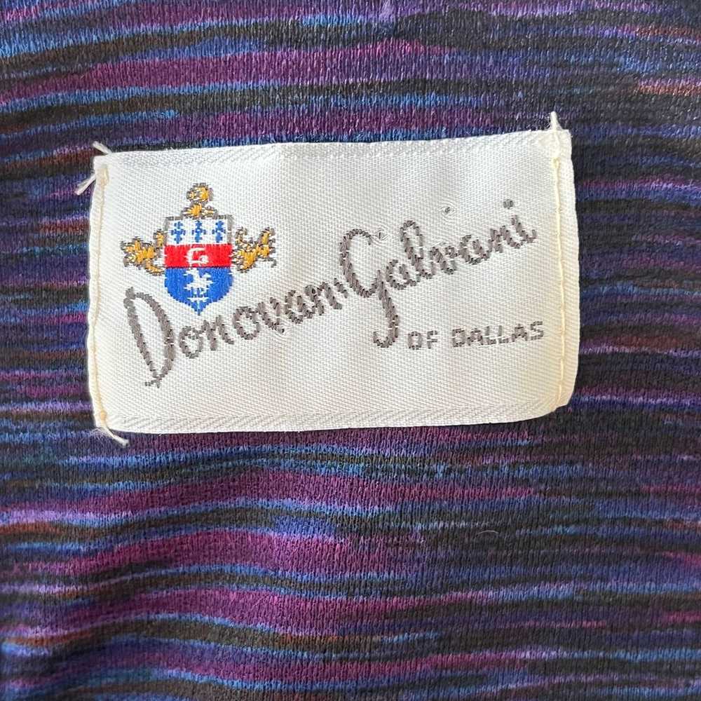 Donovan Galvani Of Dallas Women's Colorful Vintag… - image 8