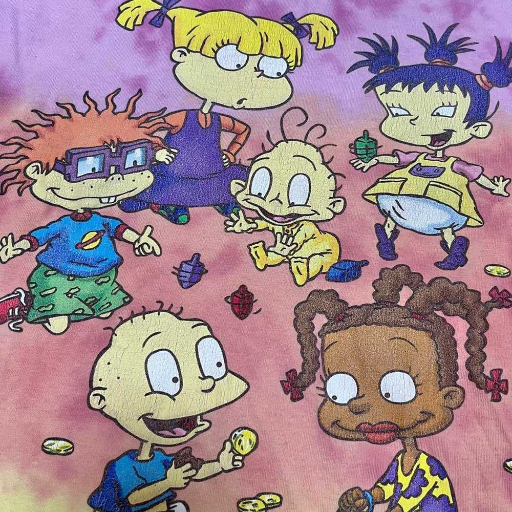 Rugrats Tie-Dye Vintage Shirt - image 3