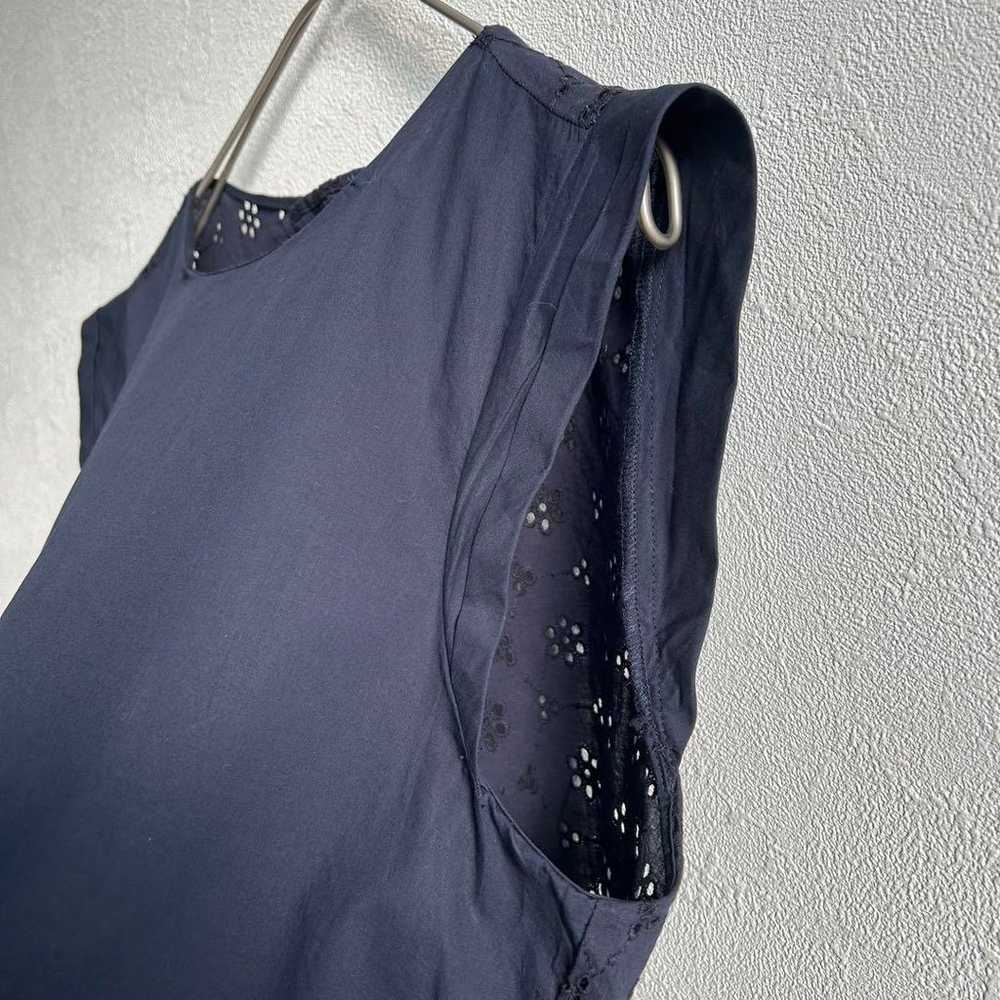 【ZARA】ZARA Sleeveless Blouse with Eyelet Embroide… - image 4