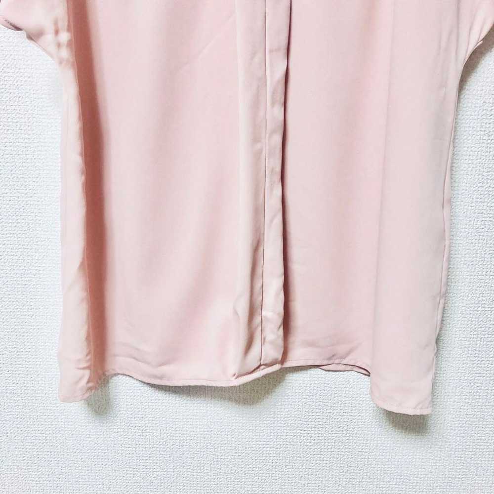 Blouse (S) Oversized Pink Women's Vintage - image 7