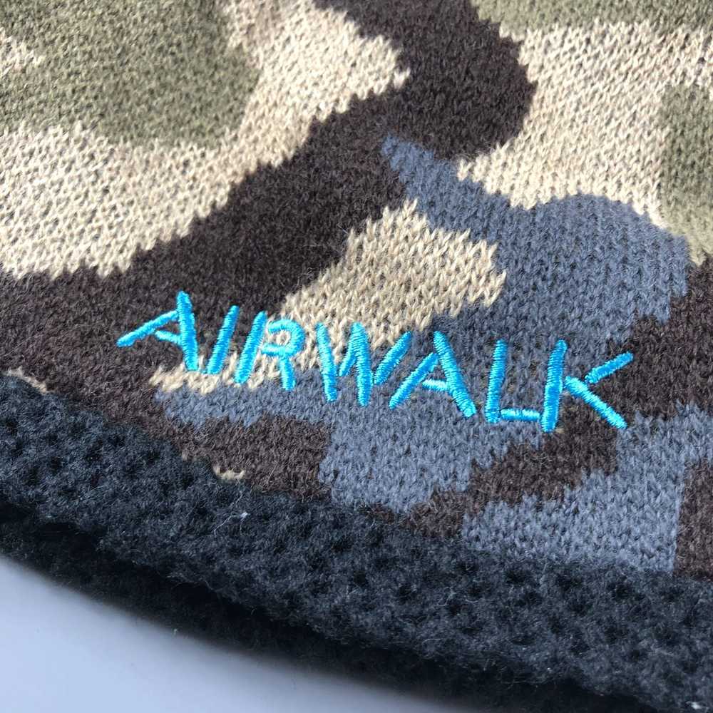 Airwalk × Vintage AirWalk Reversible Beanie Snow … - image 5