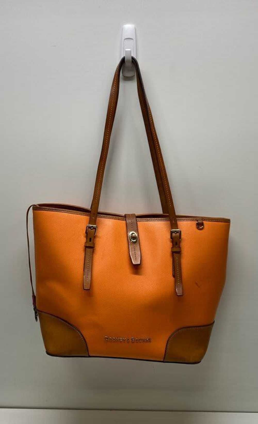 Dooney & Bourke Claremont Dover Leather Shoulder … - image 6