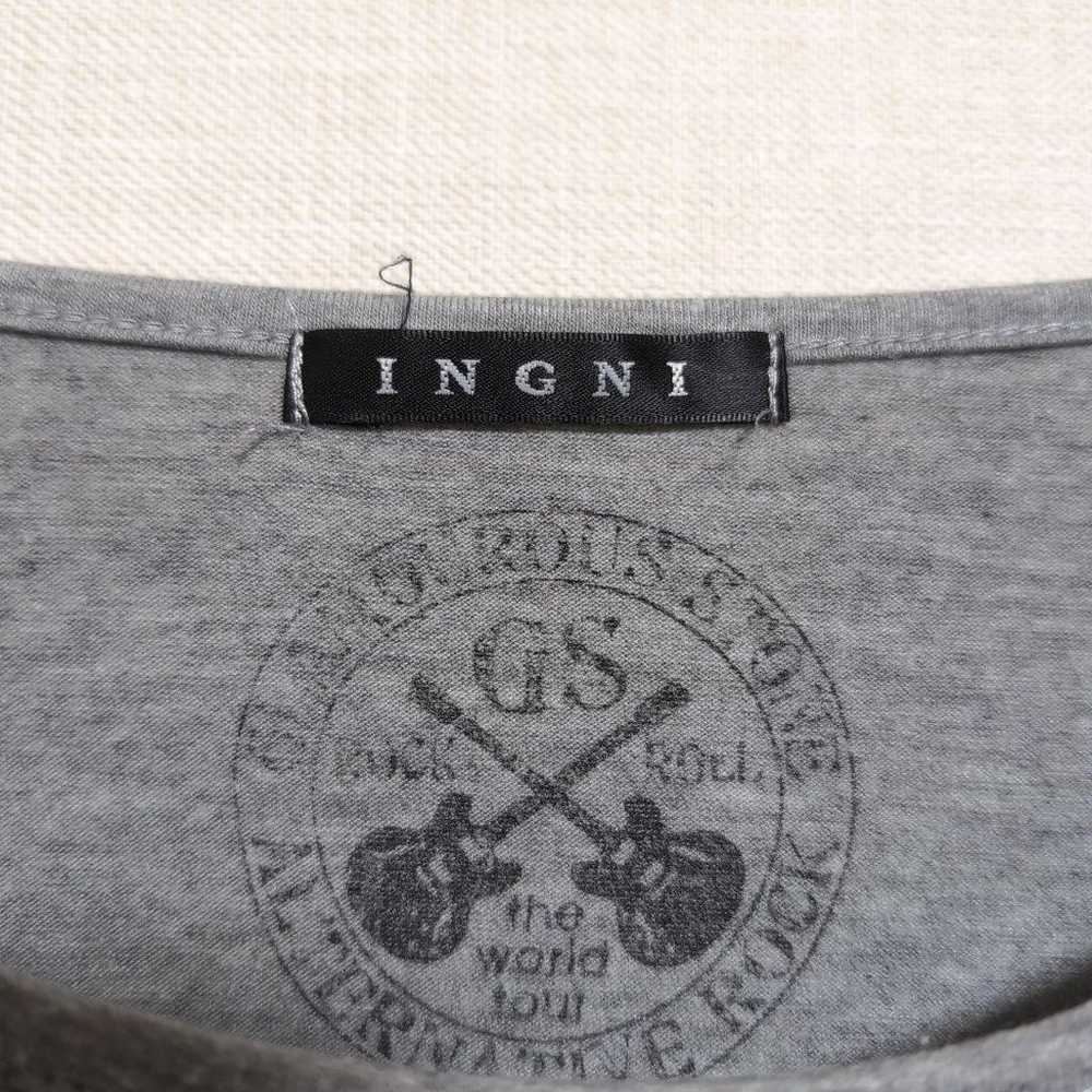 INGNI Cut and sew T-shirt, short-sleeved, printed… - image 8