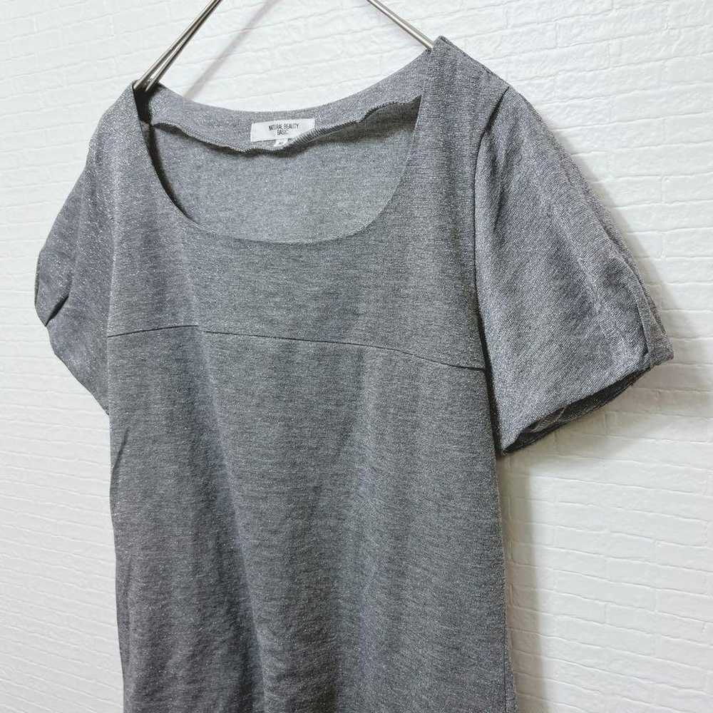 【Natural Beauty Basic】Puff Sleeve Square Neck T-s… - image 3