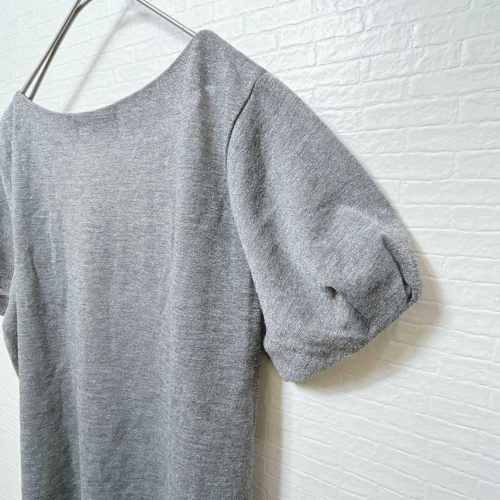 【Natural Beauty Basic】Puff Sleeve Square Neck T-s… - image 7