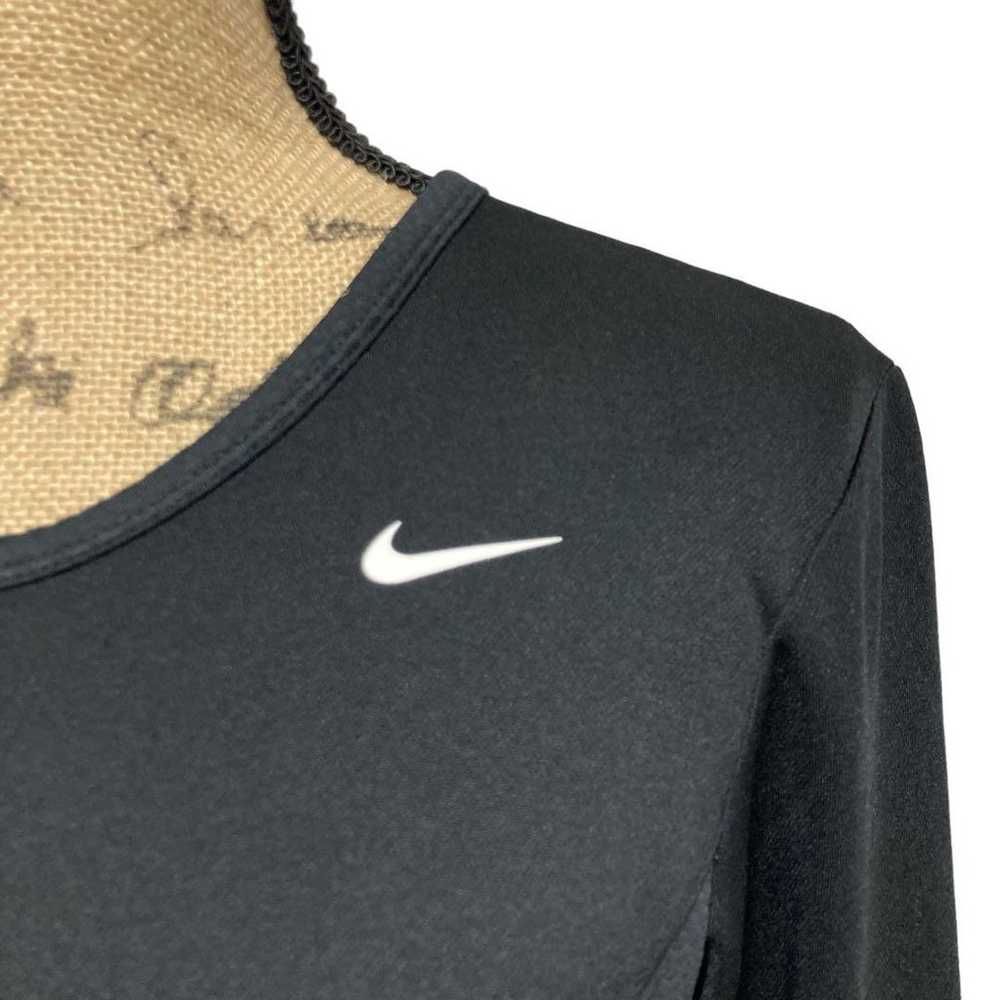 P1593 Nike [M] Sports T-shirt, Long Sleeve, Round… - image 4