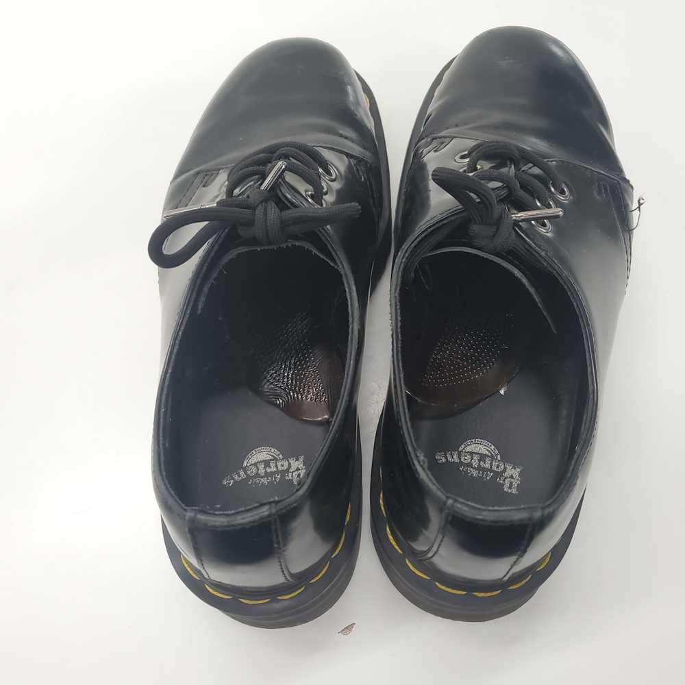 Dr. Martens Unisex Quad 1461 Black Leather Platfo… - image 4