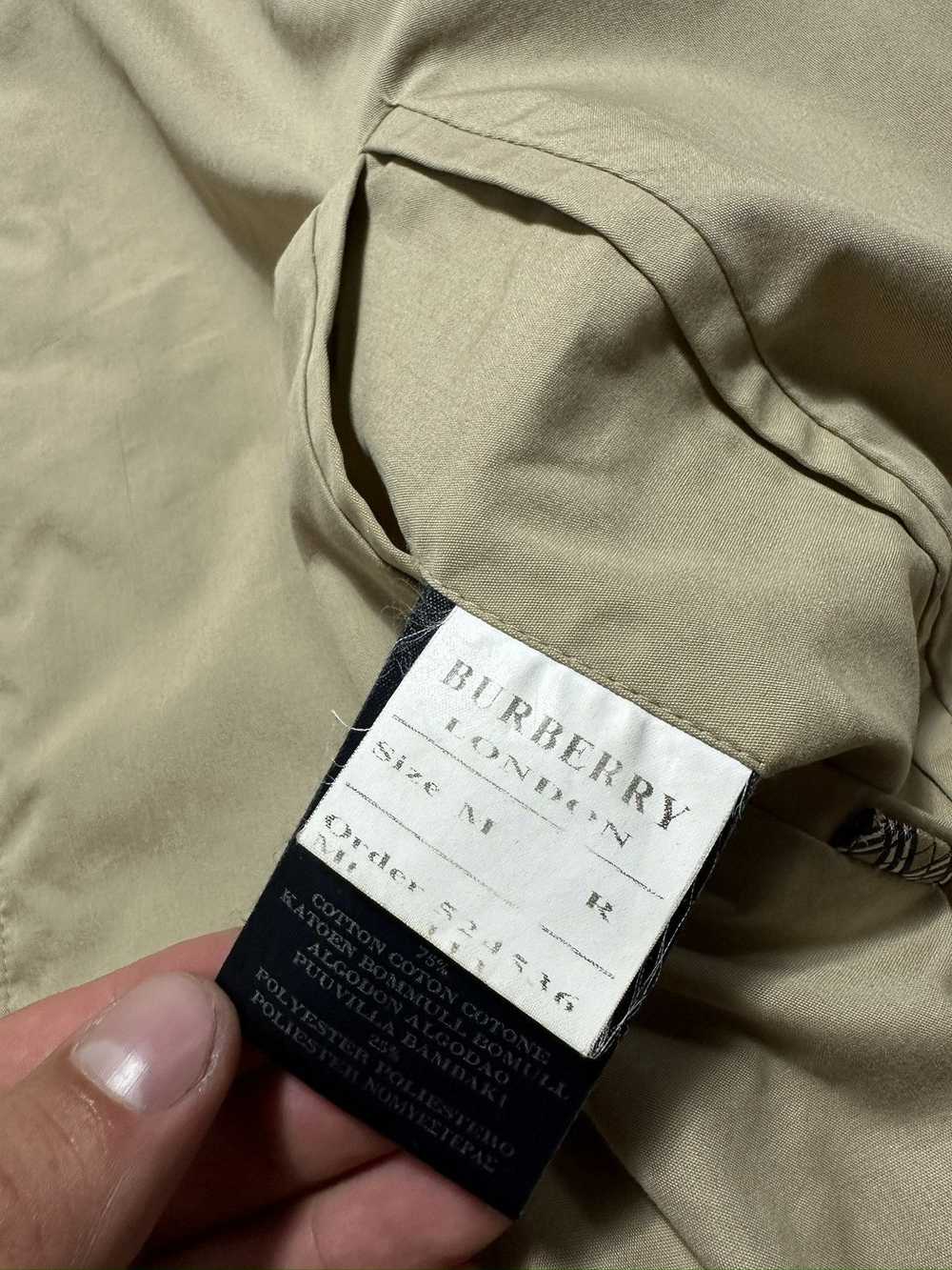 Burberry × Luxury Mens Vintage Monogram Jacket Bu… - image 10