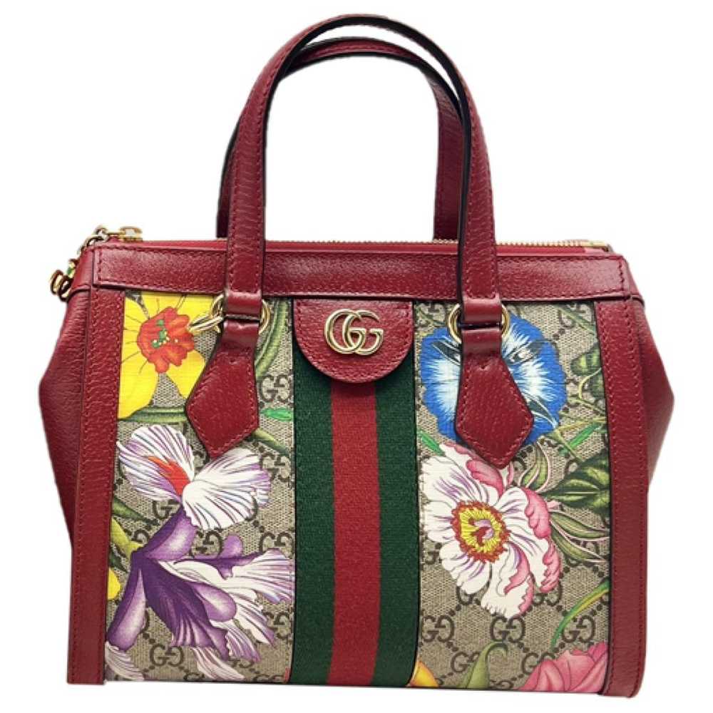 Gucci Ophidia Top Handle leather handbag - image 1