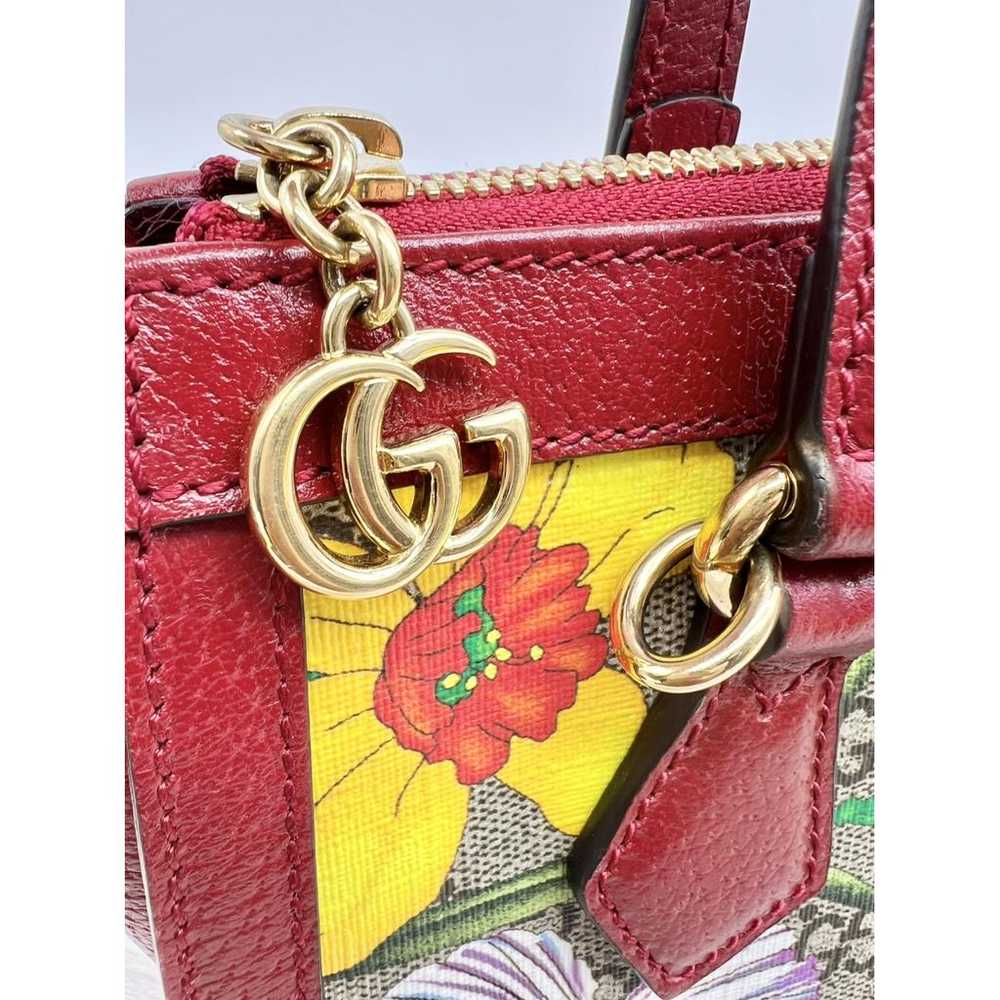 Gucci Ophidia Top Handle leather handbag - image 6