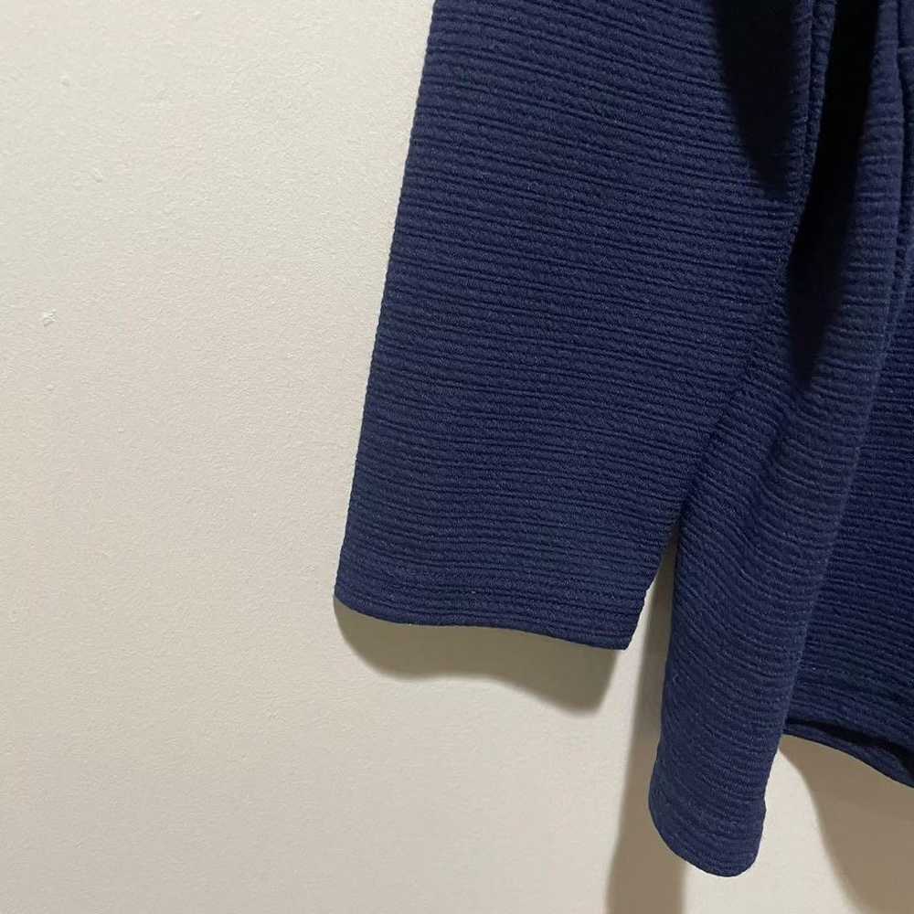 【Rough Rare】Cut and sewn, M-L size, navy, high ne… - image 6