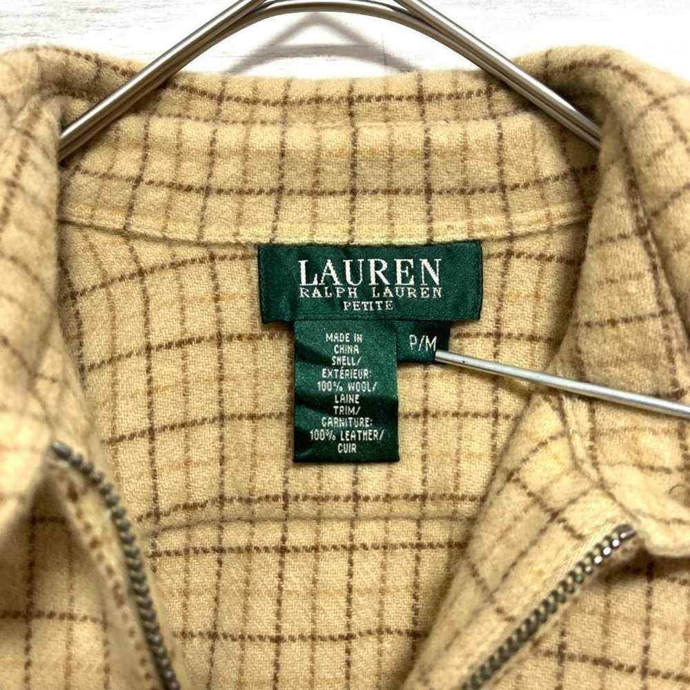 v8 US Vintage Ralph Lauren 100% Wool Long Sleeve … - image 5