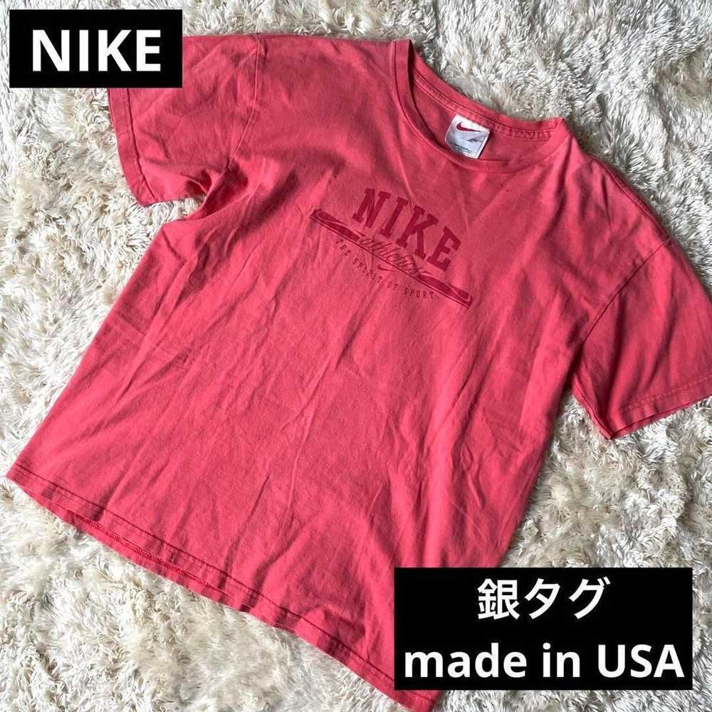 NIKE Short-sleeved T-shirt with silver tag, 90s m… - image 1