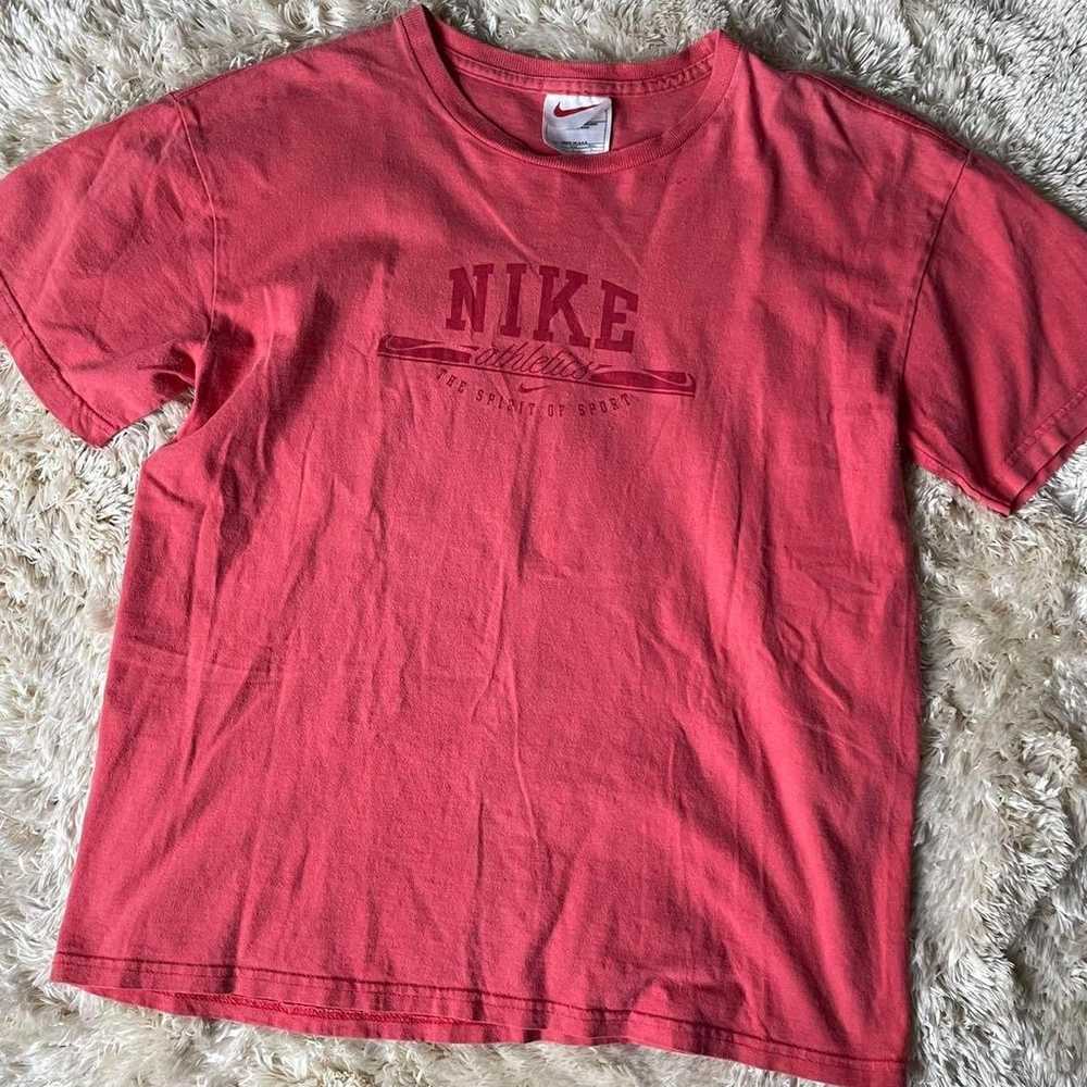 NIKE Short-sleeved T-shirt with silver tag, 90s m… - image 2