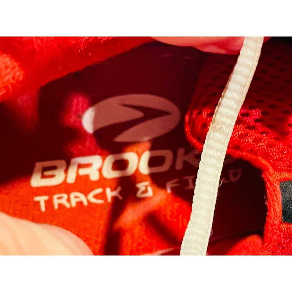 Brooks BROOKS Womens Red Track Spikes Athletic Sh… - image 6