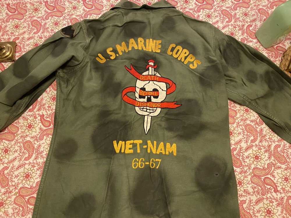 Vintage Vietnam War Era US Marines Jacket - image 3