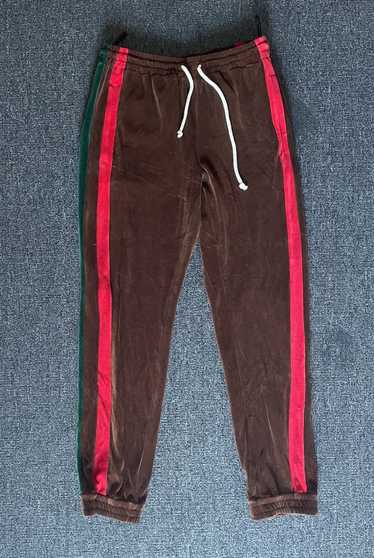 Gucci Gucci brown corduroy sweatpants size S