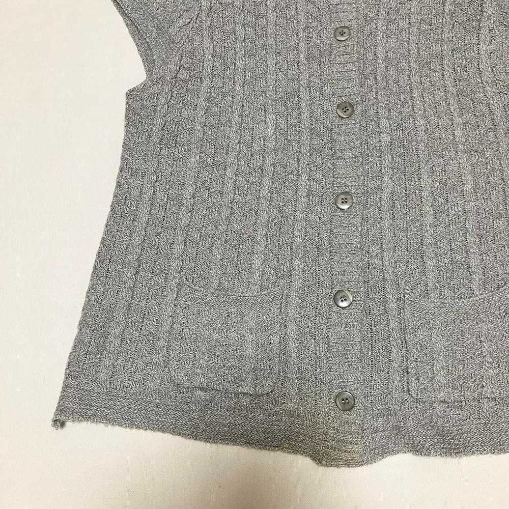 Montfair Knit Vest (LL) Sweater Cable Muted Color… - image 10