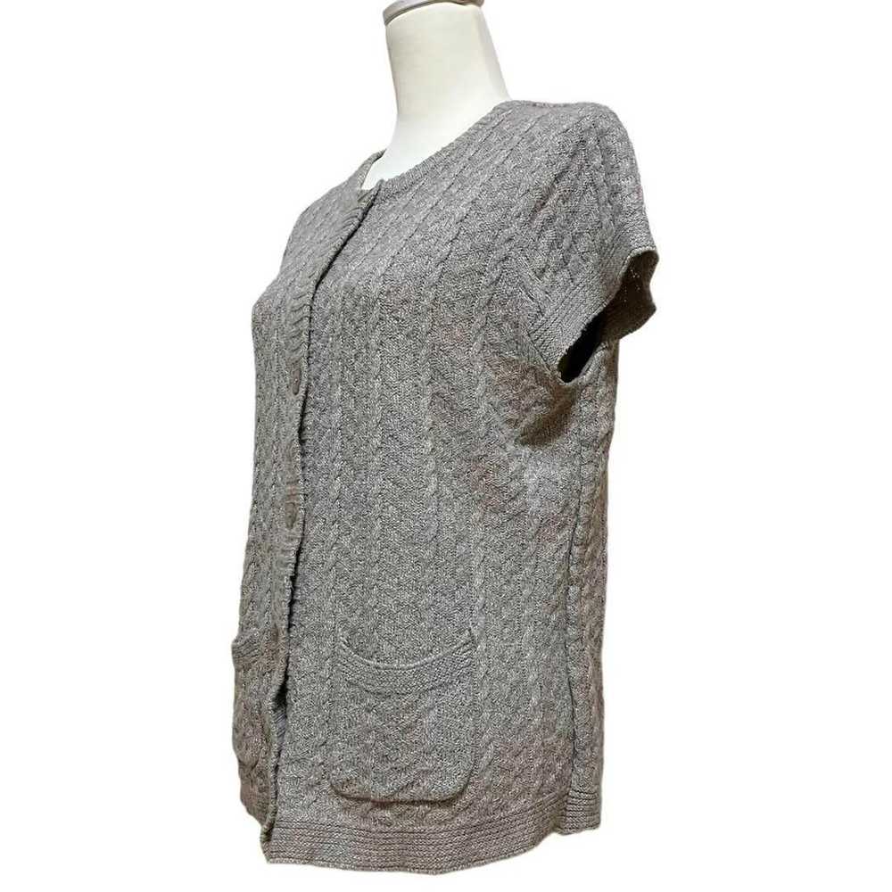 Montfair Knit Vest (LL) Sweater Cable Muted Color… - image 4