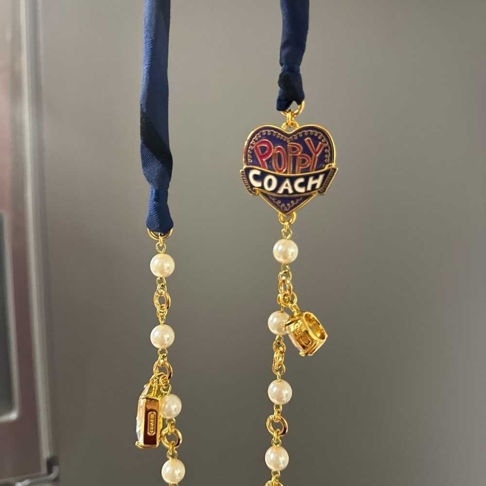 Coach Poppy Necklace Vintage - image 2