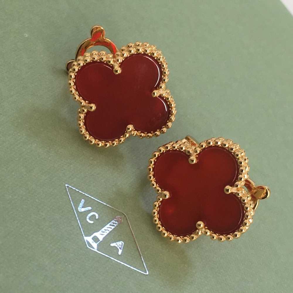 Red Women Earrings - image 1