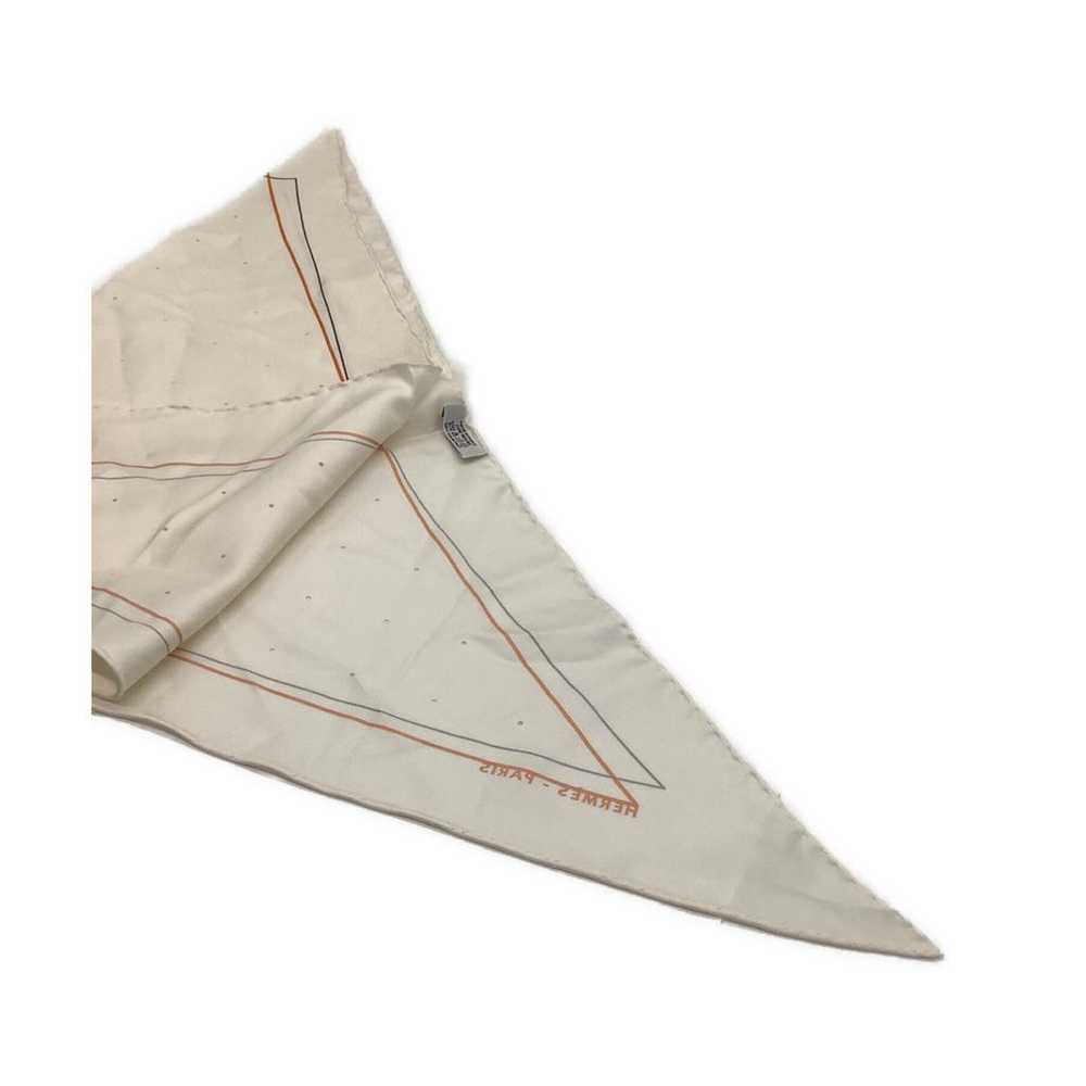 Hermès Triangle Géant silk scarf - image 3