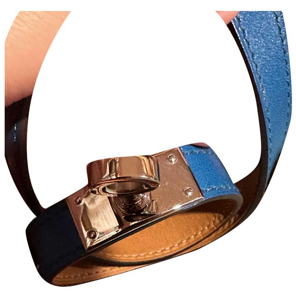 Hermès Kelly Double Tour leather bracelet - image 1