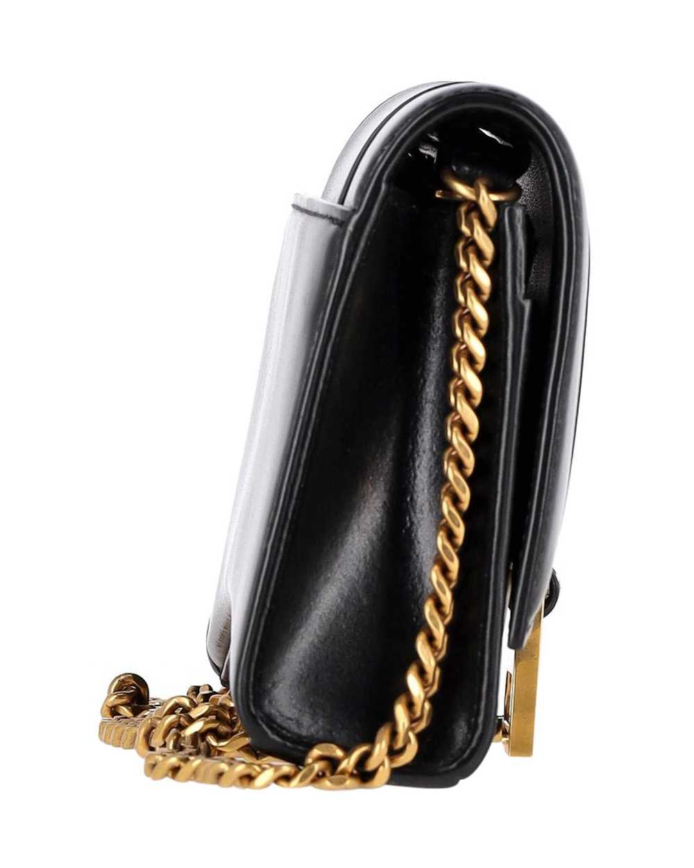 Balenciaga Hourglass Wallet on Chain Bag in Black… - image 2