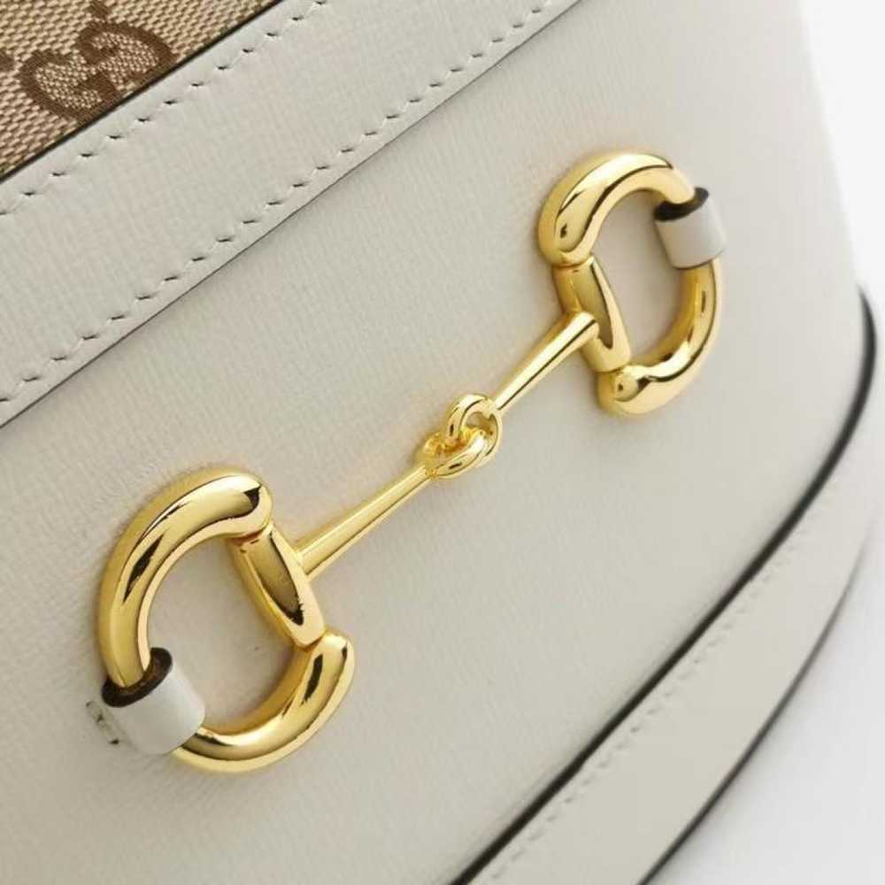 Gucci Horsebit 1955 Bucket leather crossbody bag - image 7