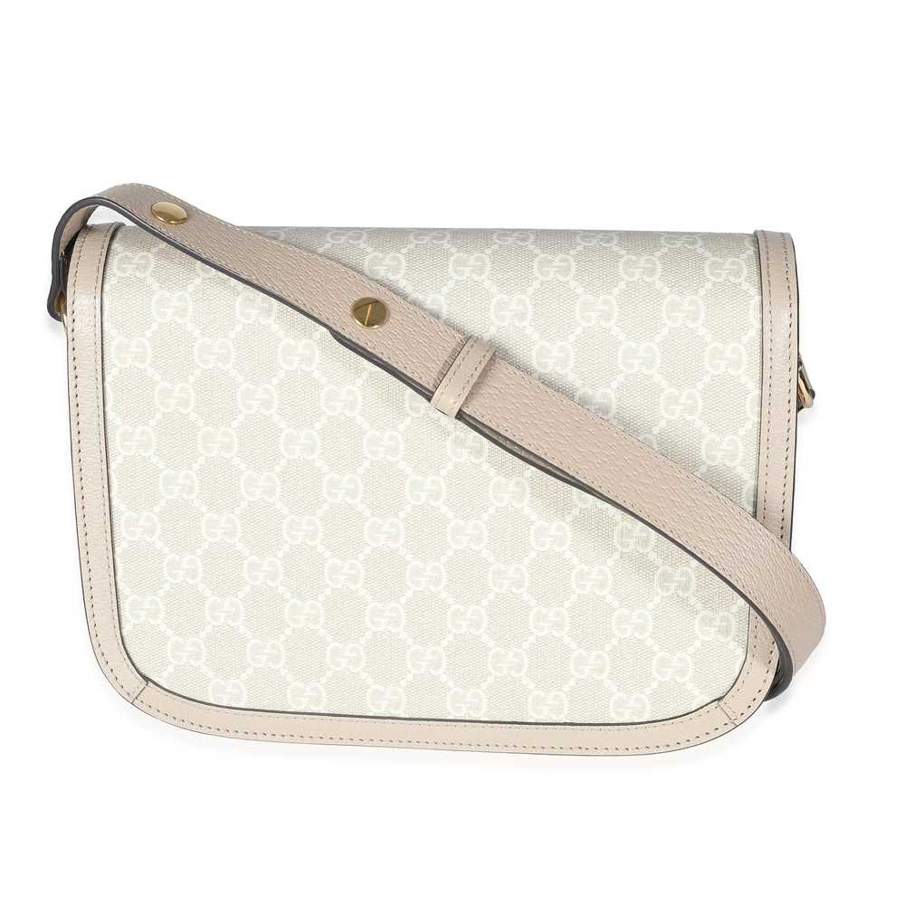 Gucci GUCCI Beige Mystic White GG Supreme Horsebi… - image 2