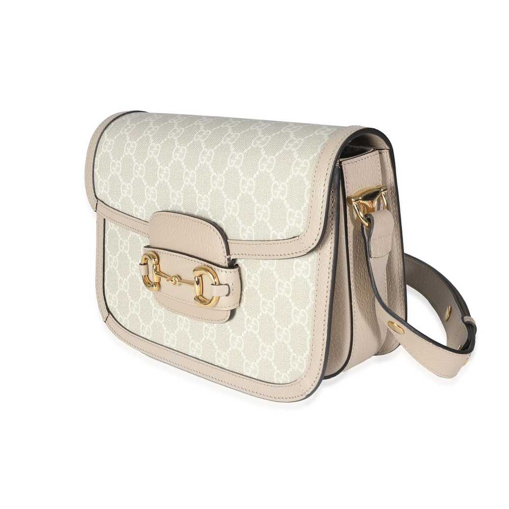 Gucci GUCCI Beige Mystic White GG Supreme Horsebi… - image 4