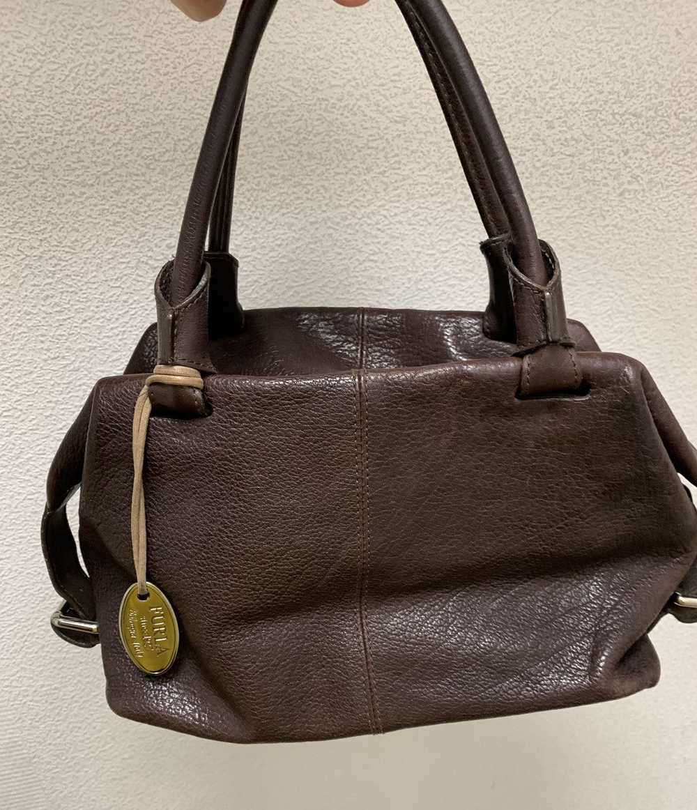 Furla Furla Genuine Leather brown bag backpack - image 3