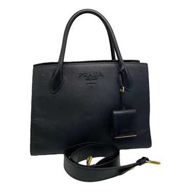 Prada Monochrome leather crossbody bag - image 1